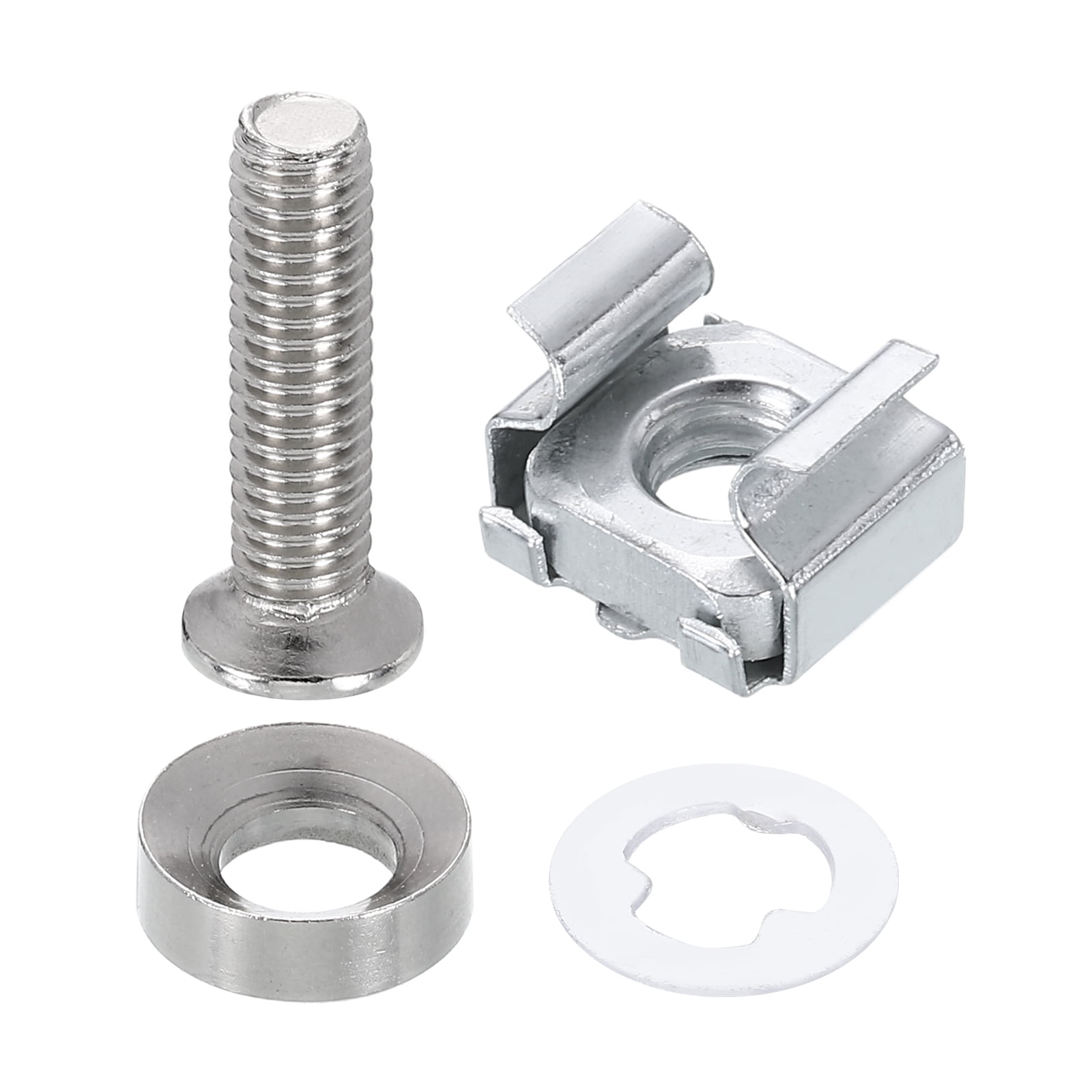 Viti M6 x 50mm con Guarnizione per Fissaggio Pannelli Solari
