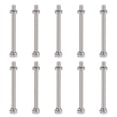thumbnail image 1 of Uxcell M6 x 80mm 304 Stainless Steel Hex Head Screws Bolts, Nuts, Flat & Lock Washers Kits 10 Sets, 1 of 5