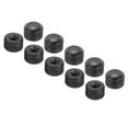 thumbnail image 1 of Uxcell M6x1 Cap Nut, 25 Pcs Acorn Nut Screw Knob Cap Insert Bolt Cover Female Thread Knurled Decorative, Black, 1 of 6