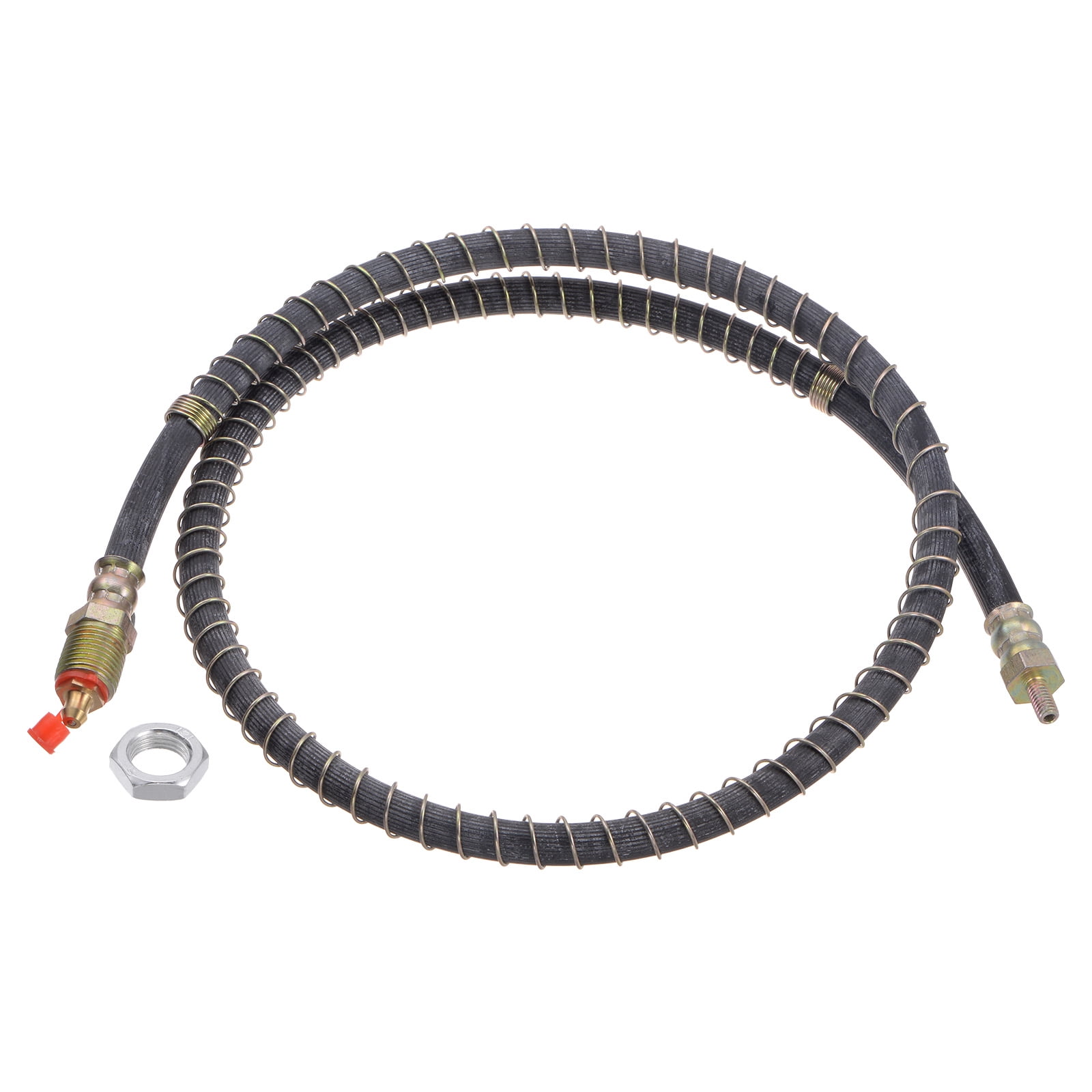 Uxcell M6x1 Thread 39.37" Length Flexible Extension Grease Hose with