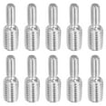 thumbnail image 1 of Uxcell M6x1 to M10x1.5 Double End Threaded Stud Screw Bolt 304 Stainless Steel Rod Reducer Adapter 30mm Long 10pcs, 1 of 5
