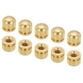 thumbnail image 1 of Uxcell M6x12x12mm Cap Nut, 10 Pack Acorn Nut Screw Knob Cap Insert Knurled Bolt Cover, 1 of 6