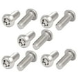 thumbnail image 1 of Uxcell M6x16mm 304 Stainless Steel Button Head Torx Security Tamper Proof Screws 10 Pack, 1 of 4