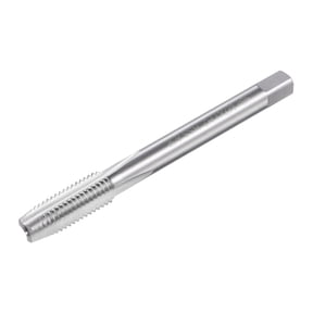 Uxcell M7 x 1 Left Hand High Speed Steel Machine 3 Straight Flutes Thread Tap