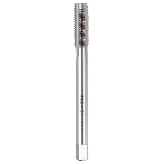 Uxcell M7 x 1 Straight Flute Tap - M35 High Speed Steel Metric Right Hand Thread Tap Polished Finish Screw Thread Milling Machine Taps Threading Tapping
