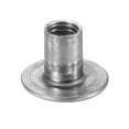thumbnail image 1 of Uxcell M8 T-nuts, 50pcs Carbon Steel Tee Nut Round Base Weld Nut 15mm Height, Dark Gray, 1 of 5