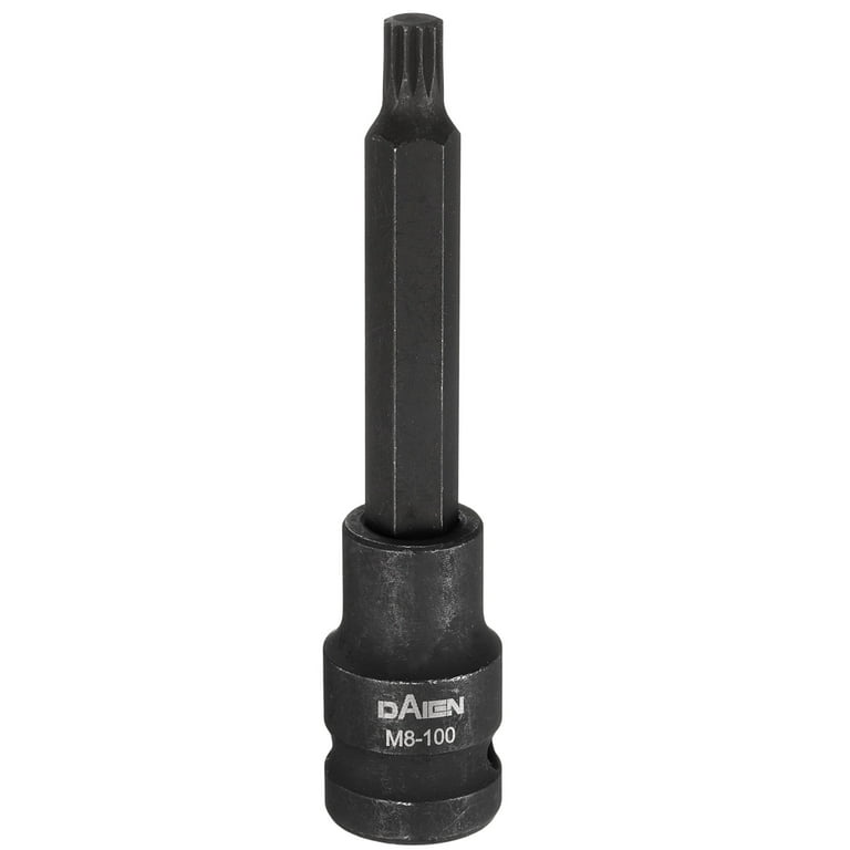 Uxcell M8 Triple Square Bit Socket 100mm/3.94