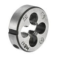 thumbnail image 1 of Uxcell M8 x 1 Metric Left Hand Alloy Tool Steel Machine Thread Round Threading Dies, 1 of 5