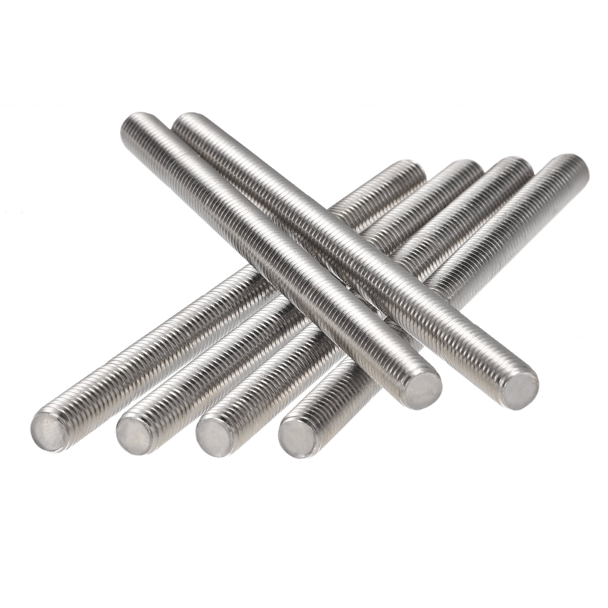 Uxcell M8 x 120mm 304 Stainless Steel Fully Threaded Rod Right Hand ...