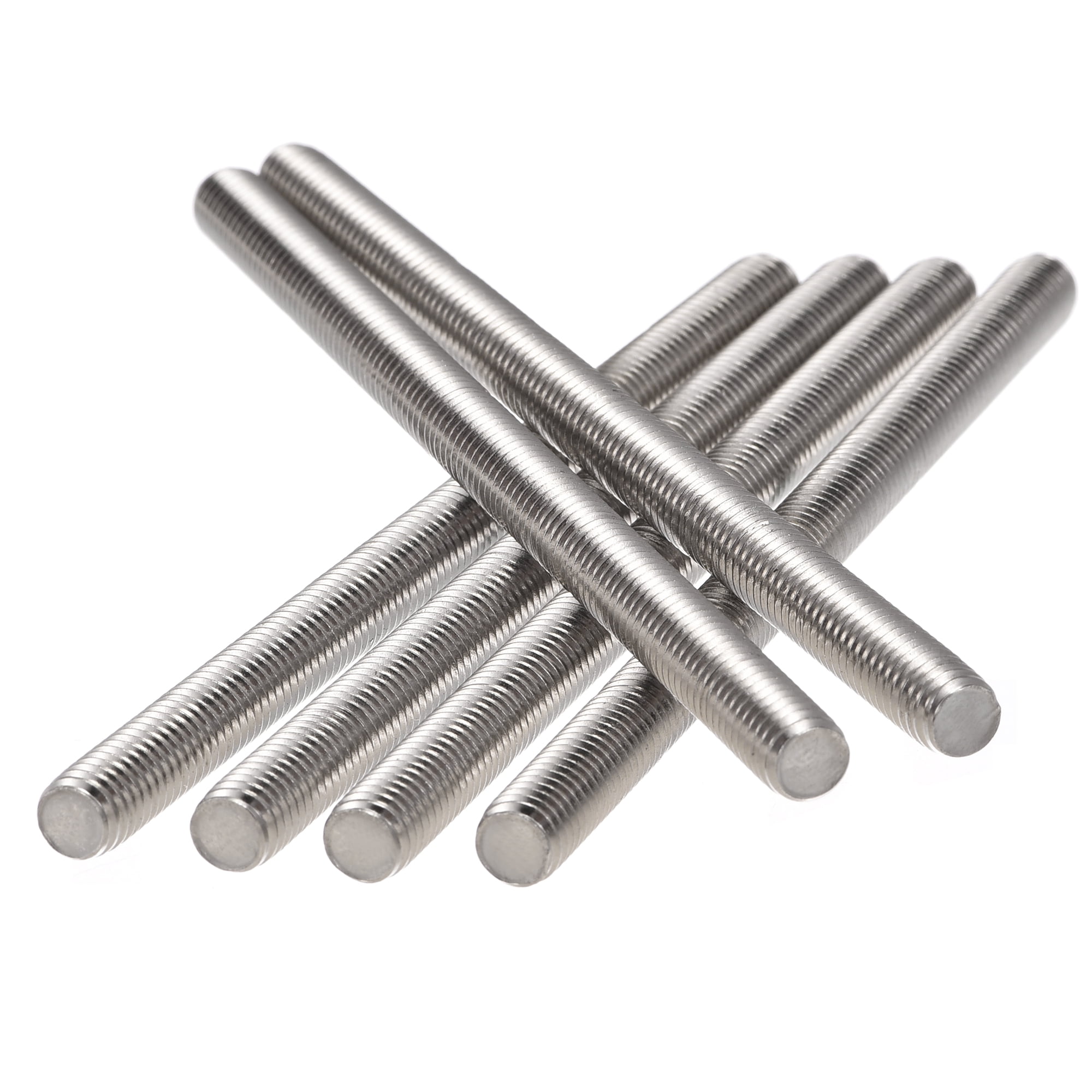 Uxcell Fully Threaded Rod M5 X 30mm 0.8mm Thread Pitch 304 Stainless Steel Right Hand Threaded Rods Bar Studs 15 Pack - View #6