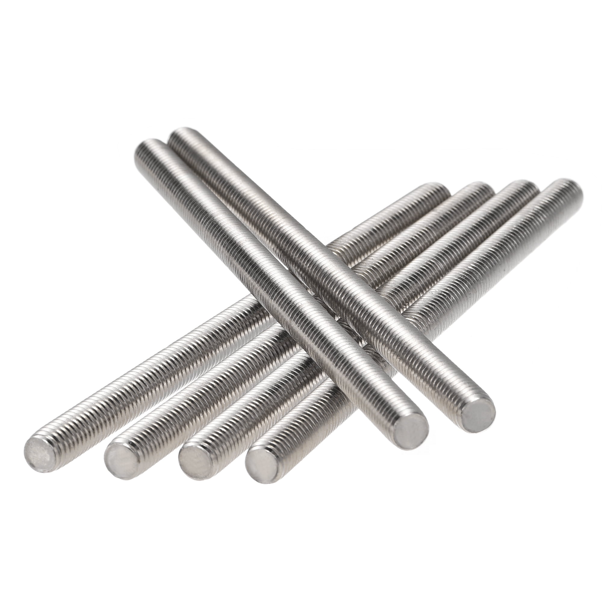 M8 Thread Rod Uxcell M8 x 140mm 304 Stainless Steel Fully Threaded Rod Right Hand ...