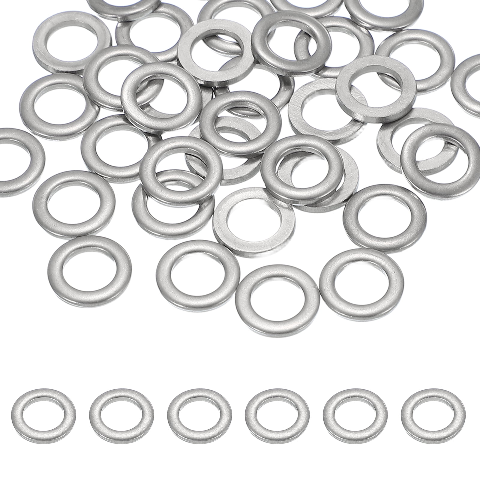 Uxcell M8 x 14mm Metal Screw Washers Set, 36Pcs 304 Stainless Steel ...