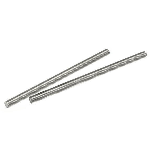 Uxcell M8 x 150mm 304 Stainless Steel Fully Threaded Rod Right Hand Threads 2 Pack