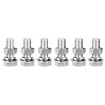thumbnail image 1 of Uxcell M8 x 25mm 304 Stainless Steel Hex Head Screws Bolts, Nuts, Flat & Lock Washers Kits 6 Sets, 1 of 4