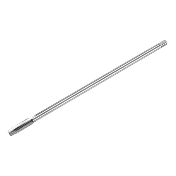 Uxcell M8x1.25mm Metric Thread Tap, High Speed Steel 200mm Length Straight Flute Right Hand Thread Screw Tapping Tool