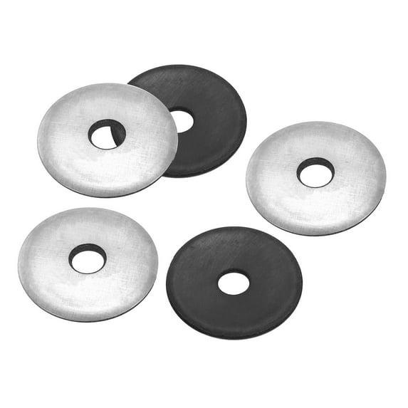 Uxcell M8x32mm Galvanized EPDM Bonded Sealing Neoprene Rubber Washers Gasket 80 Pack