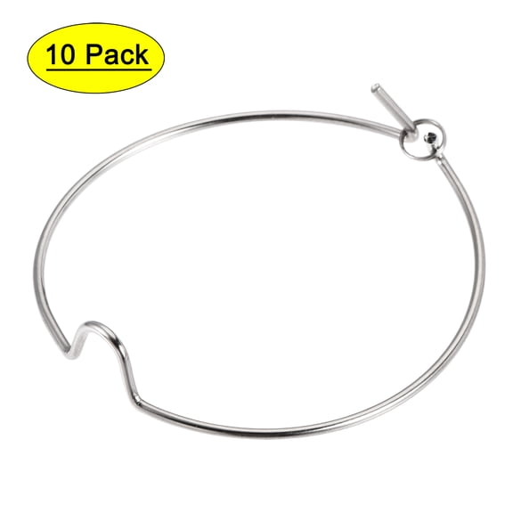 Uxcell MR16 Lamp Retaining Spring Clip Ring 57x50mm Manganese Steel 10 Pack