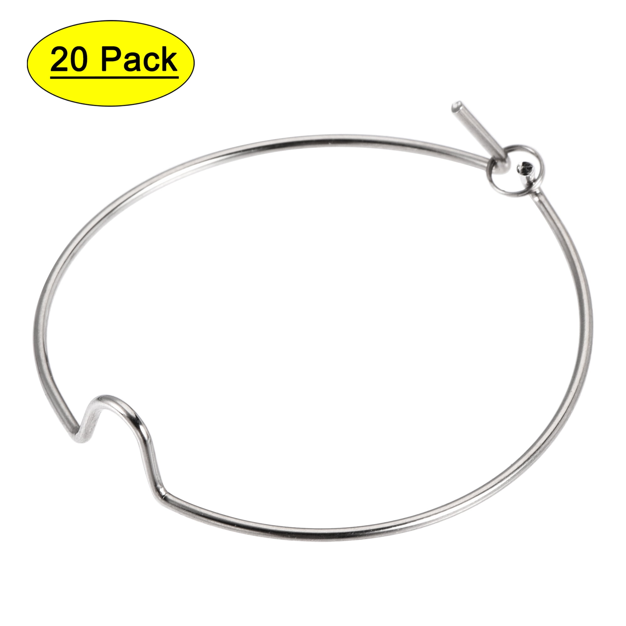 Uxcell MR16 Lamp Retaining Spring Clip Ring Manganese Steel Bulb Holder