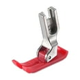 thumbnail image 1 of Uxcell MT-18 Industrial Sewing Machines Extra Thin Precise Presser Foot Plastic Red 30pcs, 1 of 2