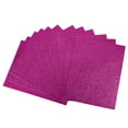 thumbnail image 1 of Uxcell Magenta Glitter EVA Foam Sheets 11 x 8 Inch 2mm Thick for Crafts DIY 12 Pack, 1 of 5