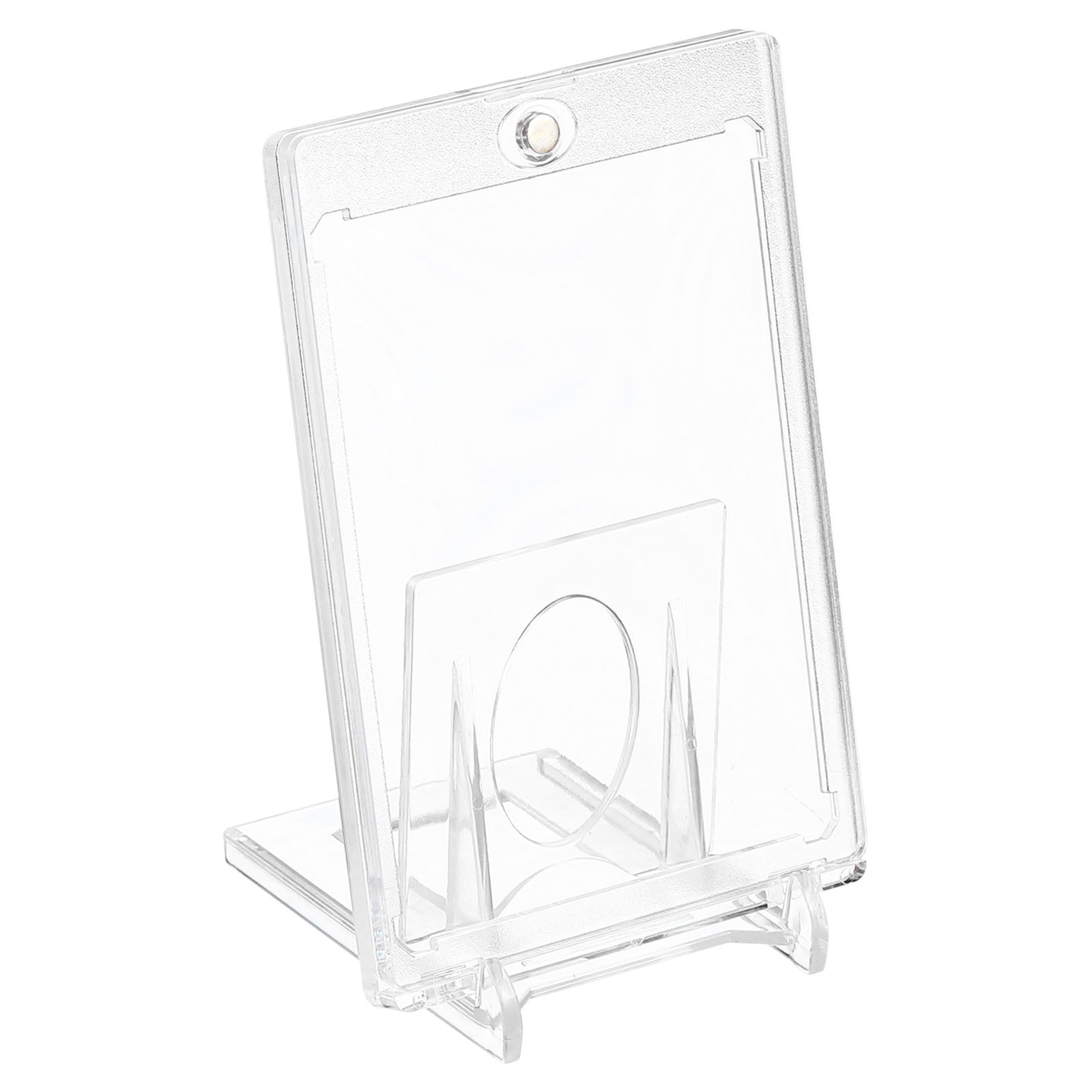 https://i5.walmartimages.com/seo/Uxcell-Magnetic-Card-Holder-with-Stand-35PT-Clear-Trading-Card-Protector-Silver-1-Set_6bb4b0e1-bb22-4441-9002-510d6d0ae520.555de1b2d1524924e7f4f6fe4f73324b.jpeg