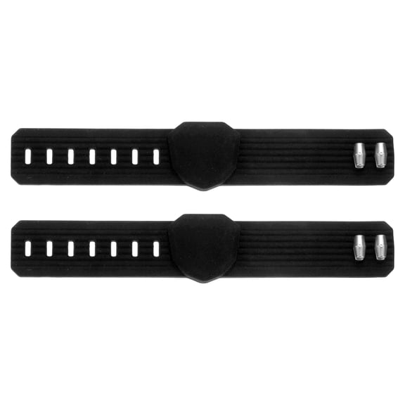 Uxcell Magnetic Cigarette Holder for Golf Cart, Adjustable Silicone Cigarette Band Clip Accessories Fit 38-60 Rings & 2Pcs & Black-Fitting For(Golf Carts/Fishing Rods/Boats/Gifts)