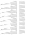Uxcell Magnetic Door Switch HC-33A NO 8 Sets White Recessed Wired ...