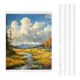 thumbnail image 1 of Uxcell 2 Set Magnetic Poster Hanger Frame, 23.62 inch Wide Hanging Kit, White, 1 of 6