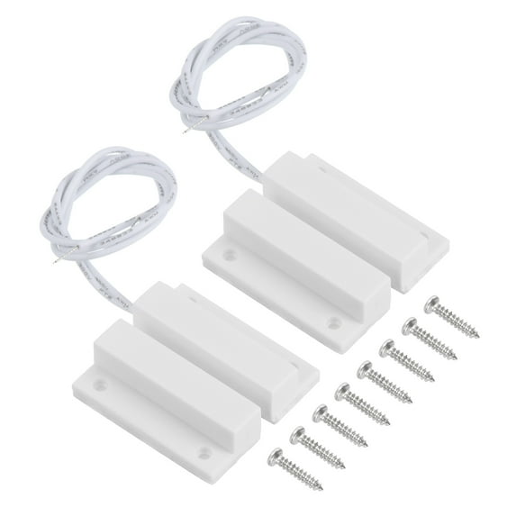 Uxcell Magnetic Reed Switch, 2 Sets NO Wired Door Window Contacts