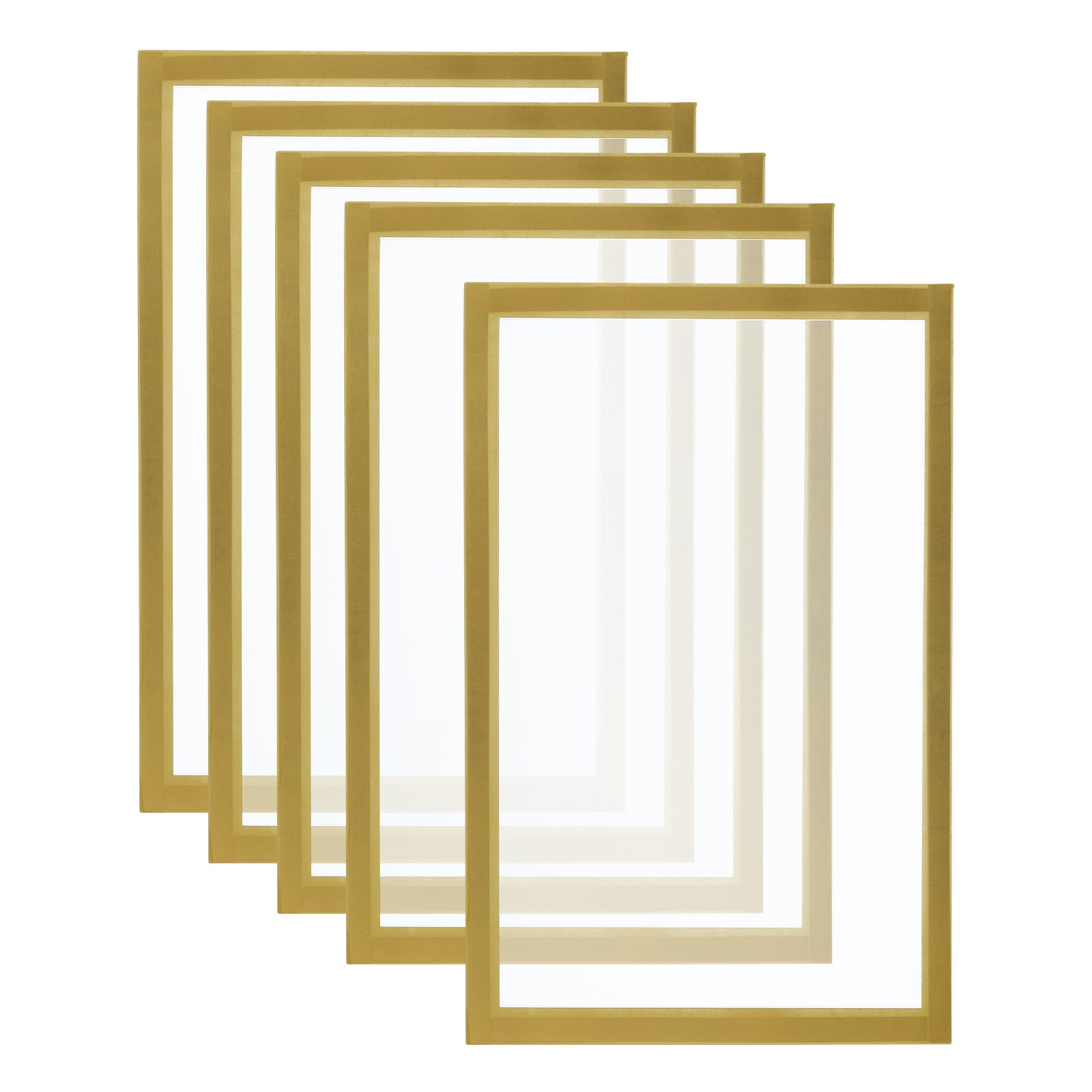 Uxcell Sign Holder 8.5 x 11, 5 Pack Display Frame A4