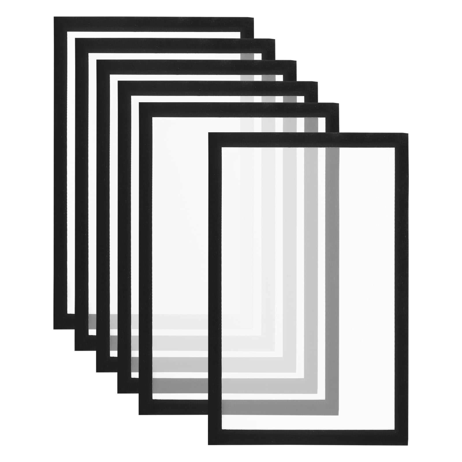 Uxcell Sign Holder 8.5 x 11, 6 Pack Display Frame A4