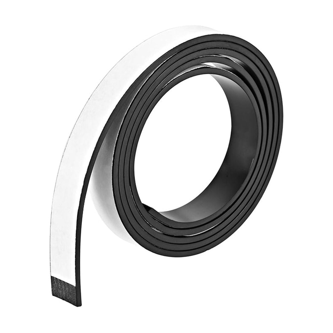 Uxcell Magnetic Strip W White Sticky 15 32 Inch X 3 3 Feet X 5 64 Inch uxcell-magnetic-strip-w-white-sticky-15-32-inch-x-3-3-feet-x-5-64-inch