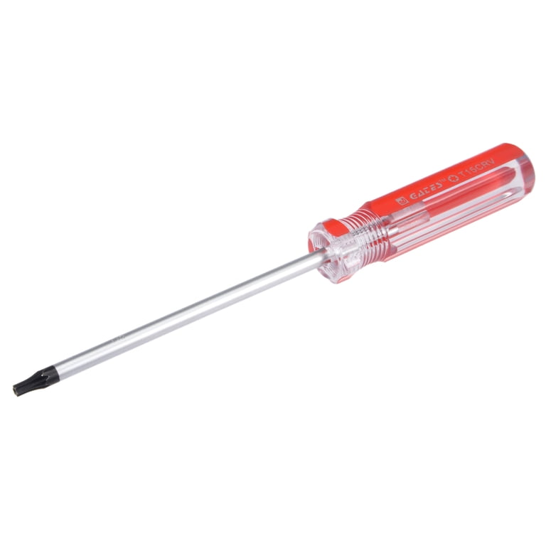 Long Shaft T15 Torx Head Screwdriver with Magnetic Drive and Cr-V