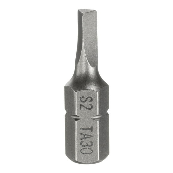 Uxcell Magnetic Triangle Screwdriver Bit TA26 1/4" Hex Shank 2" (50mm) Long Magnetic S2 Steel Industrial Grade Screw Driver Bit Triangular Head Electric Drill Bits