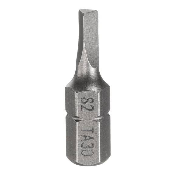 Uxcell Magnetic Triangle Screwdriver Bit TA30 1/4" Hex Shank 1" (25mm) Long Magnetic S2 Steel Industrial Grade Screw Driver Bit Triangular Head Electric Drill Bits