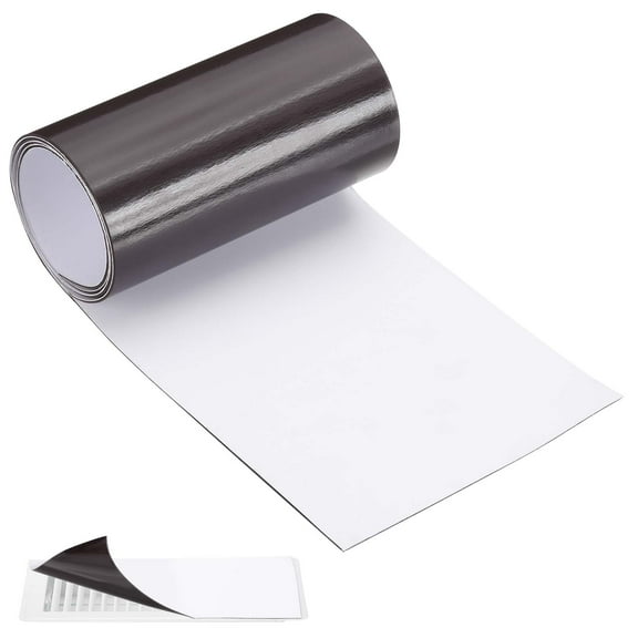 Uxcell Magnetic Vent Covers, 39" x 6" Air Vent Covers Standard Air Register Cap for Wall Floor Ceiling HVAC Fireplace Furnace, Black and White