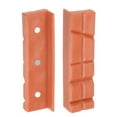 thumbnail image 1 of Uxcell Magnetic Vise Jaws 4 Inch Magnet V-Grooves Soft Bench Jaw Pads Covers, Yellow, 1 of 6