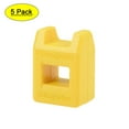 thumbnail image 1 of Uxcell Magnetizer Demagnetizer for Screw Driver Magnetic Practical Pick Up Tool Plastic Yellow 5pcs, 1 of 5