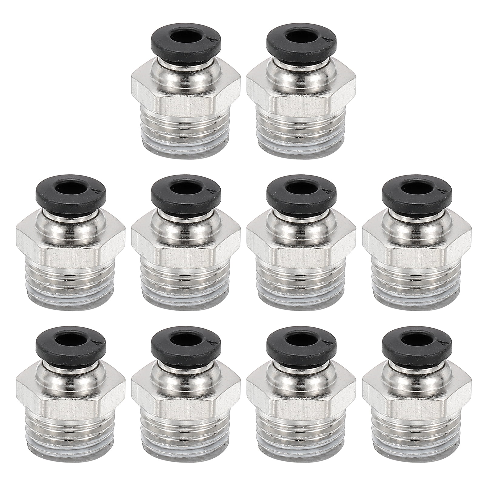 PureSec Plastic Quick Fitting Straight Inline Check Valve For Tubing OD 1 4 Used For Ro System Pack Of 5