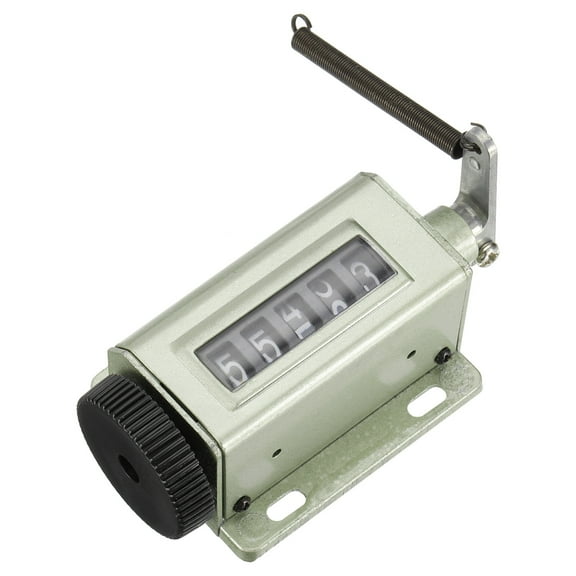 Uxcell Manual Tally Counter, 5 Digits Resettable Tally Counter Hand Resettable Mechanical Clicker