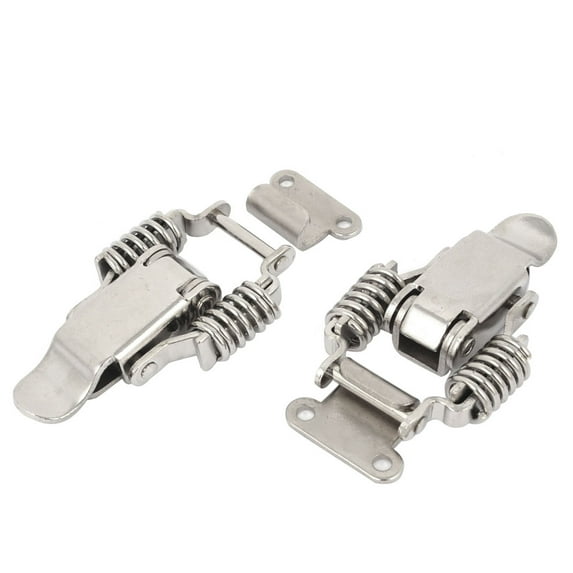 Uxcell Marine Compression Spring Metal Tensioning Suitcase Draw Latch 2 Pcs