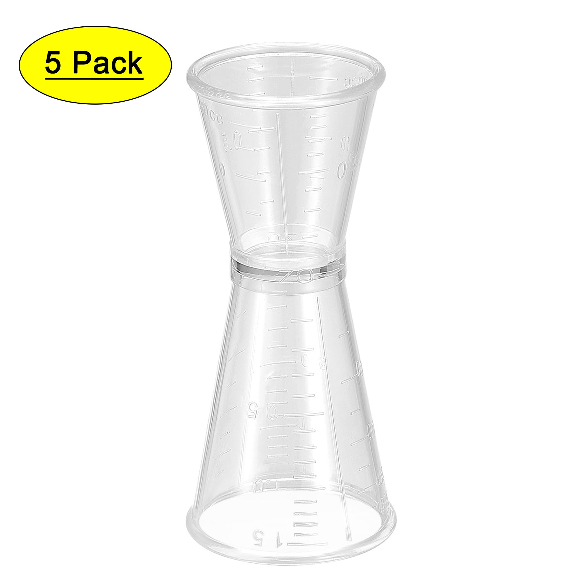 Dtydtpe Water Bottles 300ml Graduated Measuring Cylinder Cup Transparent Measuring KitchenDining & Bar, Clear