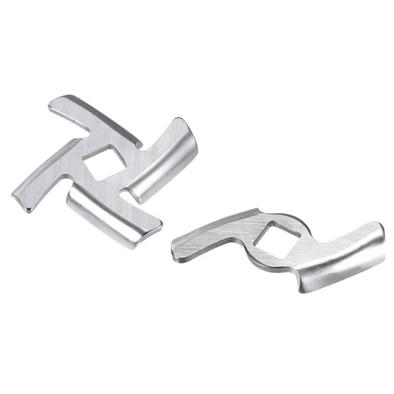 Uxcell Meat Grinder Blade 45mm 47mm 49mm Stainless Steel Knife Cutter Replacement for Grinders 1 Set