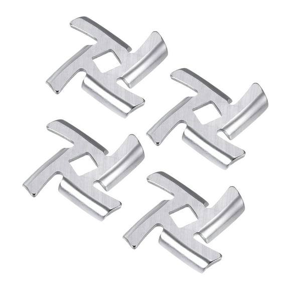 Uxcell Meat Grinder Blade 47mm Stainless Steel Knife Cutter Replacement for Grinders Pack of 4