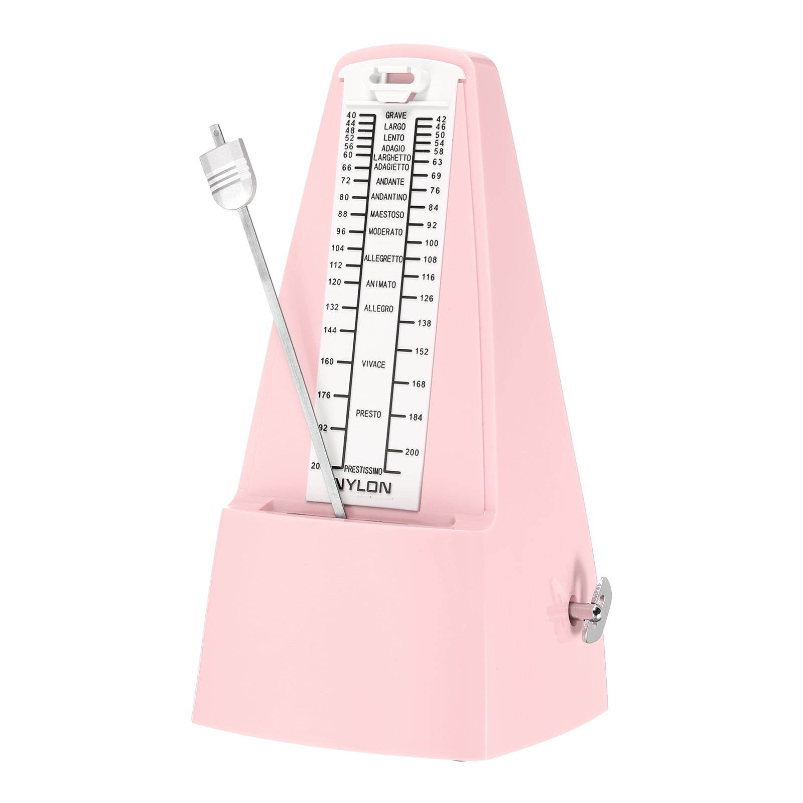 Uxcell Mechanical Metronome, High Accuracy Timer for Piano Guitar Violin Ukulele,Pink