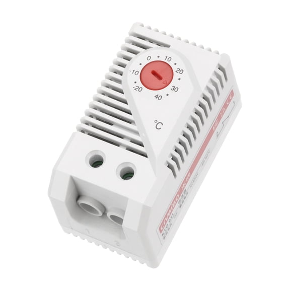 Uxcell Mechanical Switch Thermostat KTO011 Cabinet Temperature Controller -20-40C Adjustable Normally Closed (N.C)