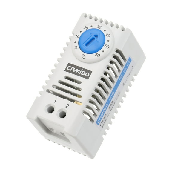 Uxcell Mechanical Switch Thermostat KTS012 Cabinet Temperature Controller 0-60C Adjustable Normally Open (N.O)