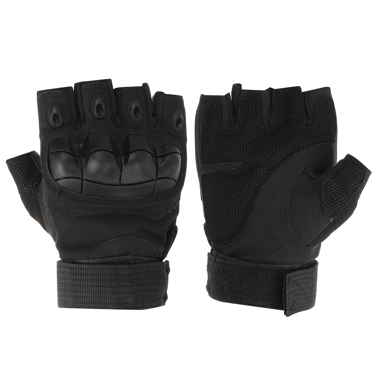 Uxcell Men's Outdoor Fingerless Gloves Half Finger Gloves