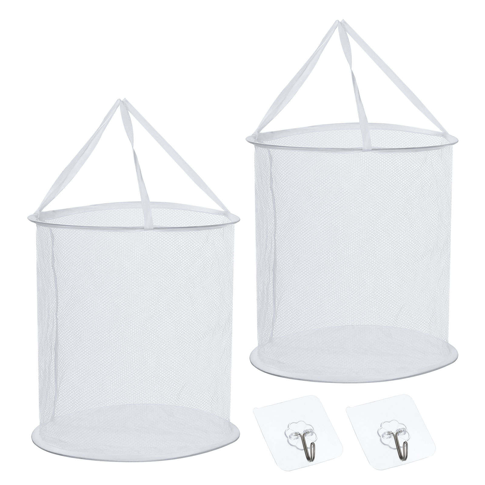 SPINFOX Pop Up Collapsible Laundry Baskets 2 Pack - Foldable Mesh Hampers With Handles For Dorm, Travel, Or Home - View #9