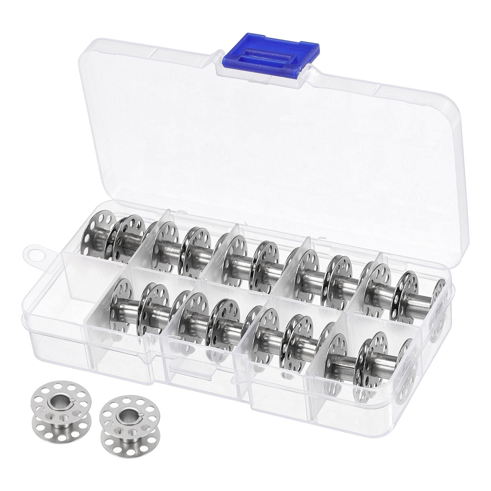 20+ Sewing Machine Bobbin Case Uxcell Metal Bobbins Embroidery Bobbins with Case for Sewing Machine